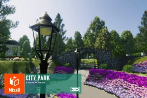City park - exterior props v1.0-软件开发学习笔记