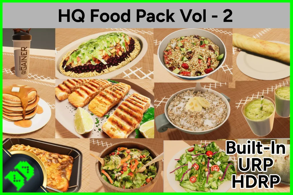 HQ Food Pack Vol – 2 v1.0-软件开发学习笔记