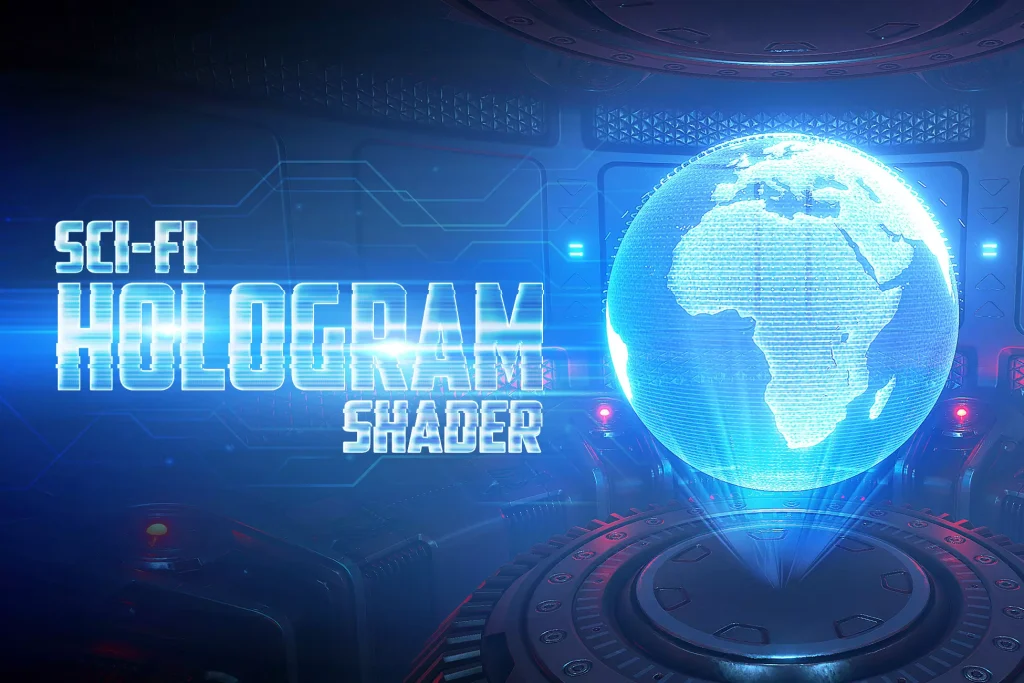 Sci Fi Hologram Shader v1.1-软件开发学习笔记