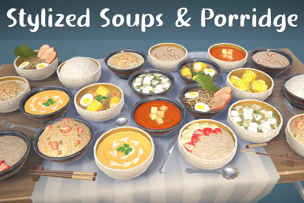 Stylized Soups & Porridge v1.1-软件开发学习笔记