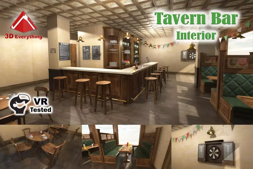 Tavern Bar Interior-软件开发学习笔记