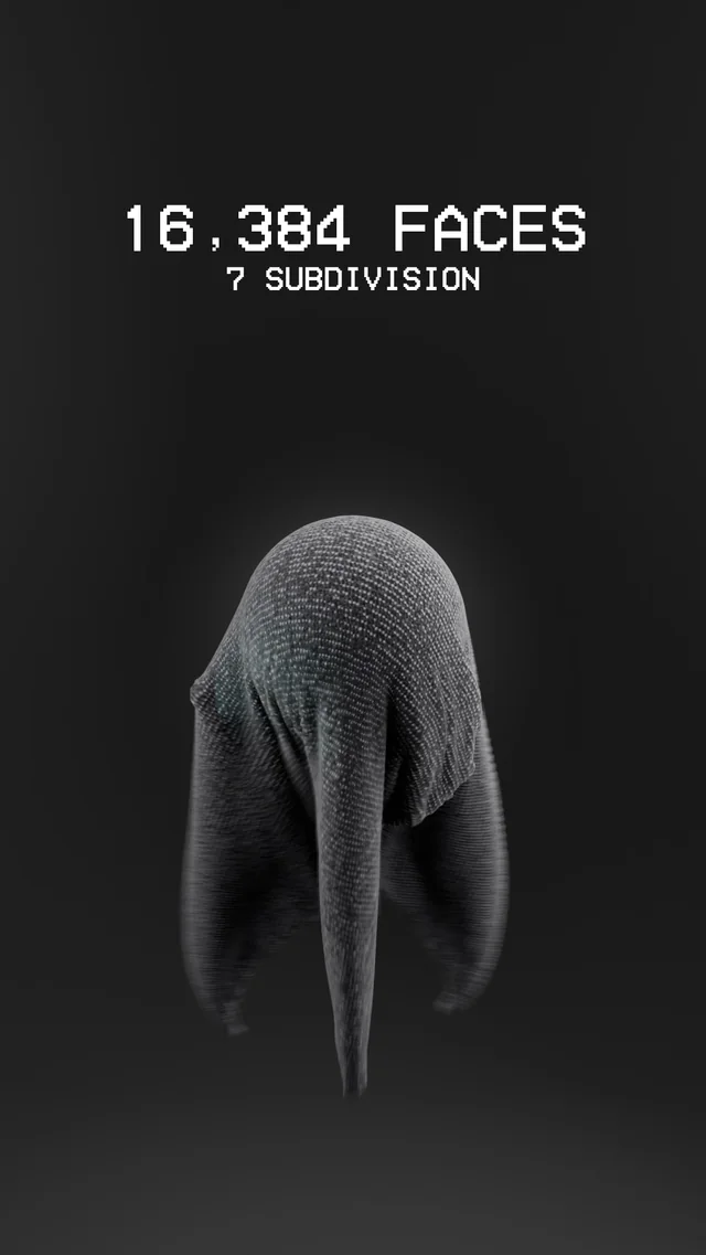 布料模拟动画佳作！简单素材下的流畅表现与创意技术绽放