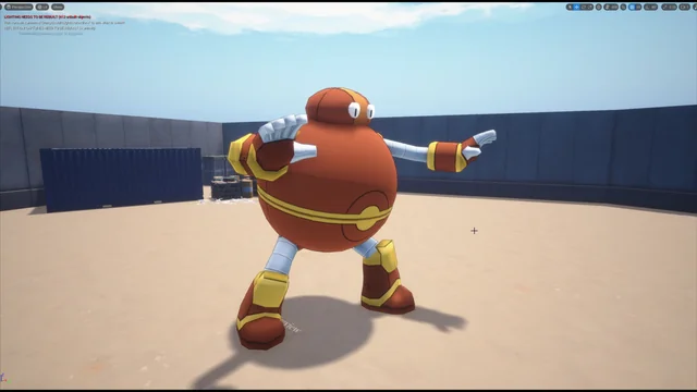 Blender 到 UE 大型机器人制作揭秘！非标准骨骼映射与 UE4 导出预设技术细节