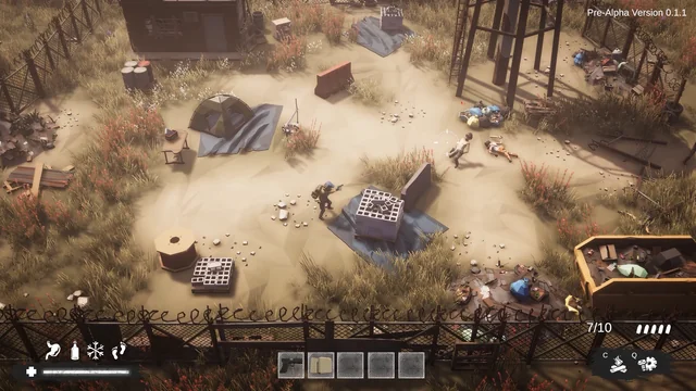 俯视角末日生存新预告来袭！光影氛围拉满，开发者回应盗用风波坚守真实宣传