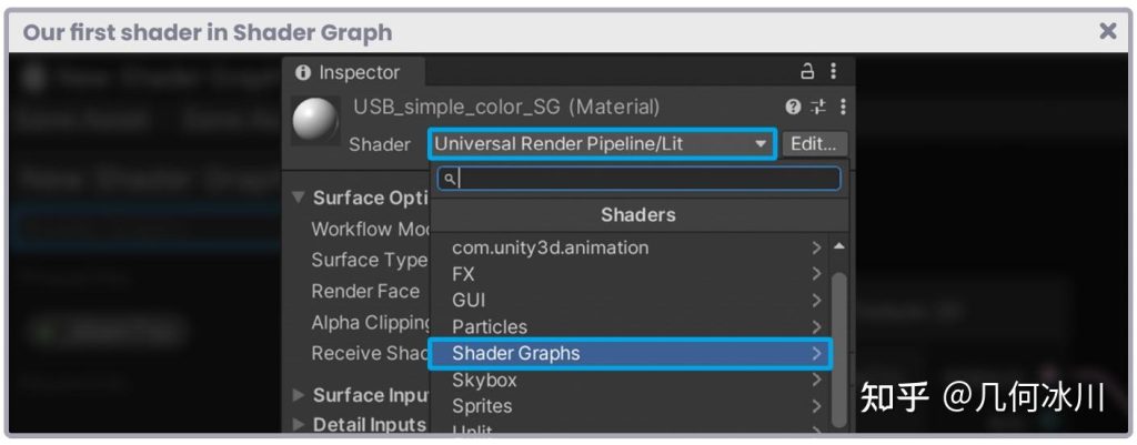图片[2]-《Unity着色器圣经》9.0.4 | 我们的第一个Shader Graph-软件开发学习笔记
