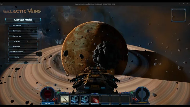 独立游戏新进展！采矿升级飞船玩法亮相，UI 优化引社区期待