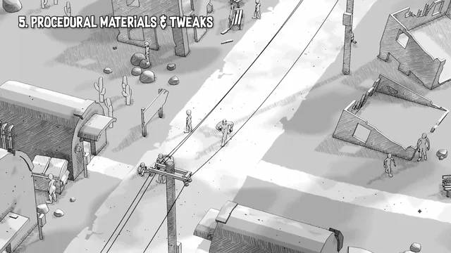 Shader Graph 免费资源！卡通渲染 + 交叉阴影的夜晚效果方案