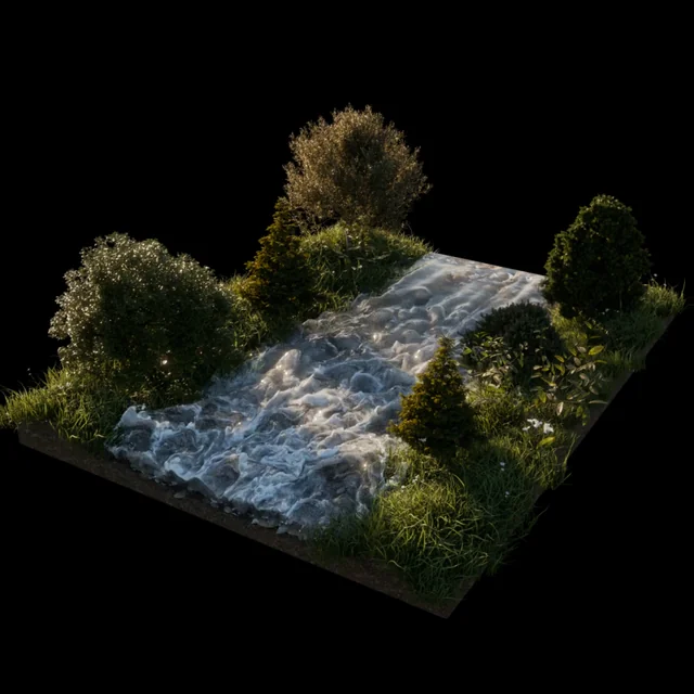 Blender 流体模拟升级！Flip Fluids 打造精致水景，质感细节拉满