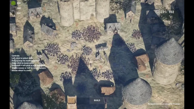 千单位同屏！高性能 RTS 单位系统插件与试玩 Demo 发布