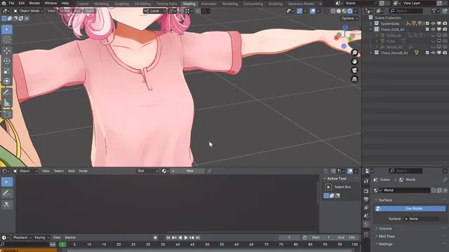 Blender 突破第四面墙！模型 UI 互扔的创意短片致敬经典