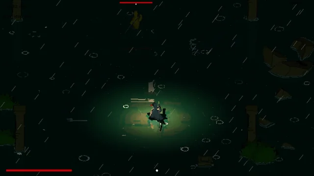 零粒子！3D 像素场景的着色器雨水波纹效果，性能与表现双赢