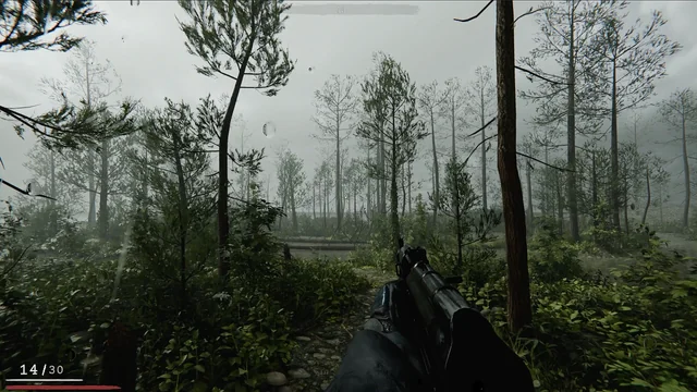 HDRP 氛围展示！潜行射击风场景，观众建议雨滴加短暂模糊