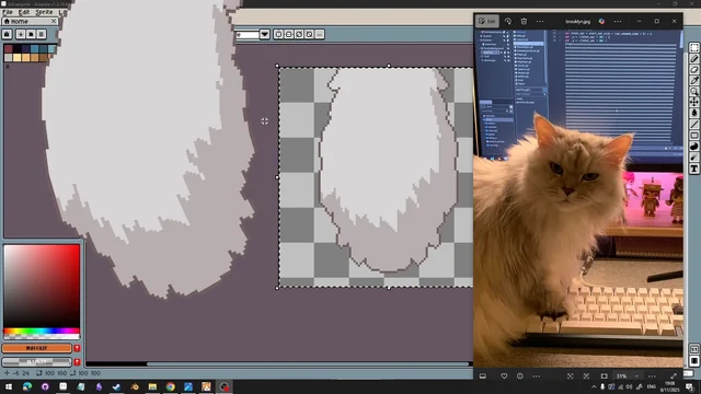 自定义猫尾巴！“无聊” 却戳中爱猫玩家的桌面小游戏