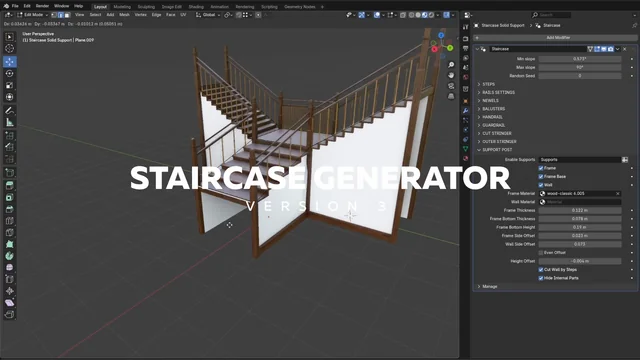 楼梯生成器超实用！输入参数造多样楼梯，省时间快迭代关卡
